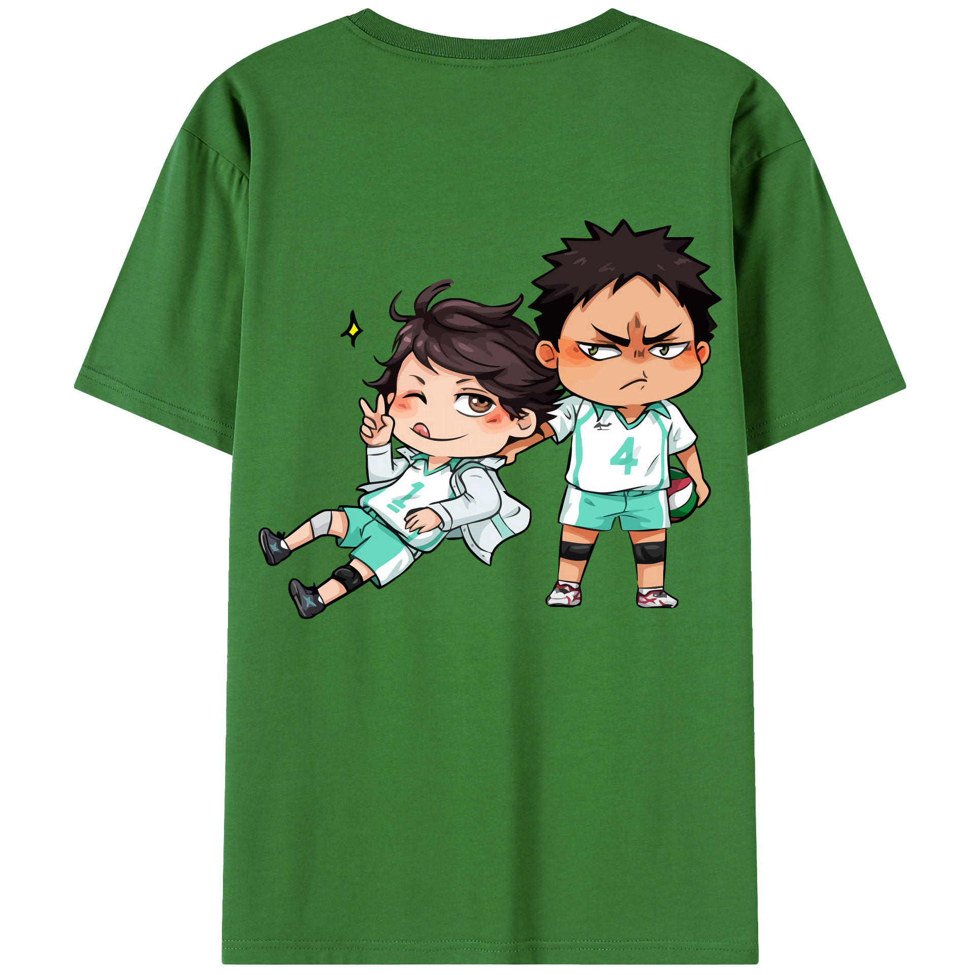 （画像用） ハイキュー!! Haikyu!! レディース半袖Tシャツ(バックプリント)